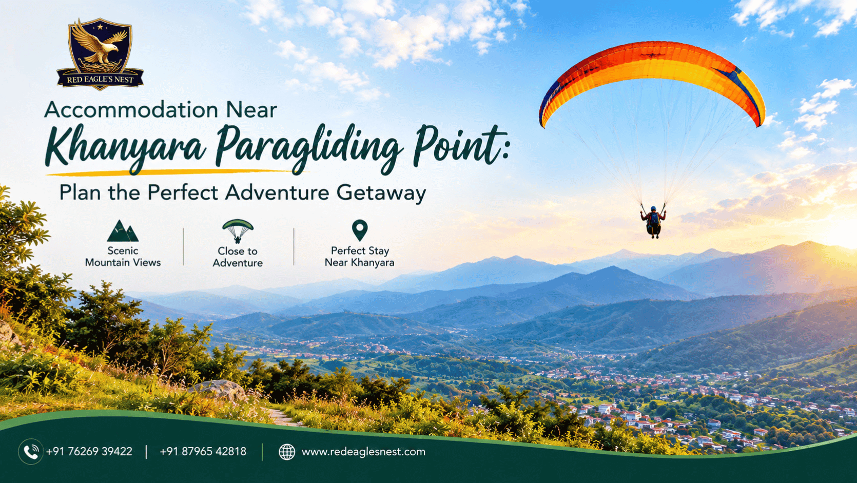 Accommodation Near Khanyara Paragliding Point: Plan the Perfect Adventure Getaway