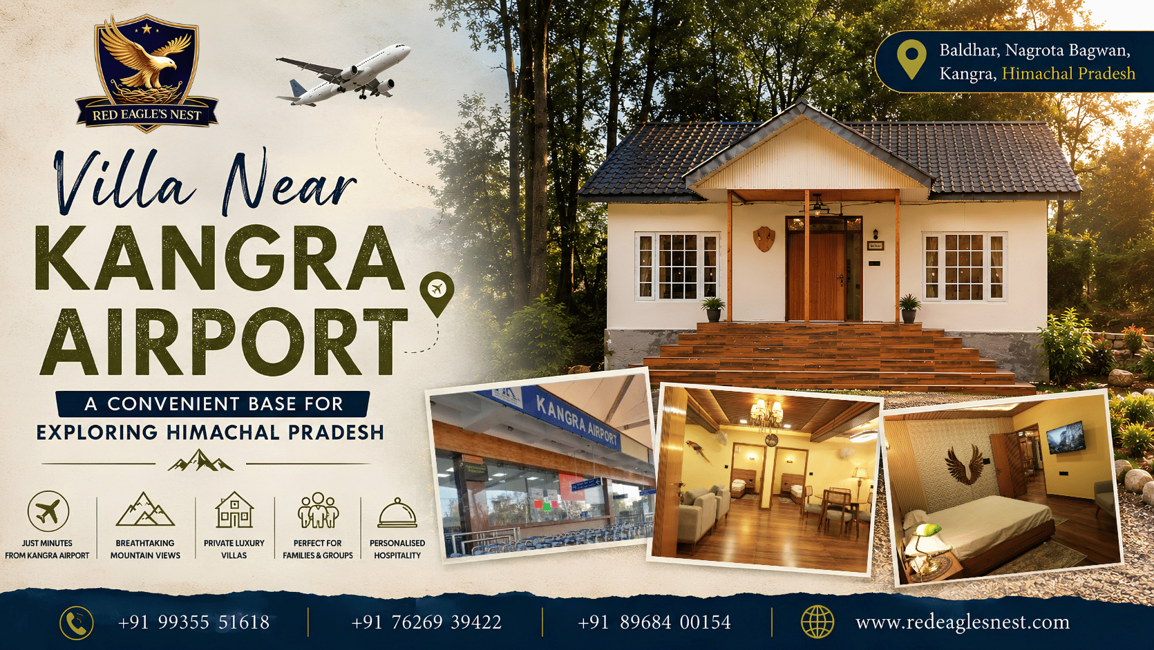  Villa Near Kangra Airport: A Convenient Base for Exploring Himachal Pradesh